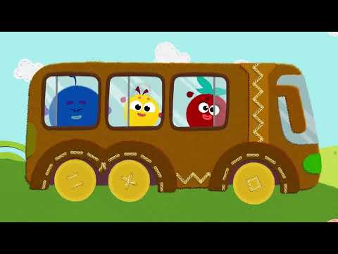 Видео: Автобус  🚌 БОЛЬШОЙ СБОРНИК 🚌 Кругляши - Мультфильмы и Песенки