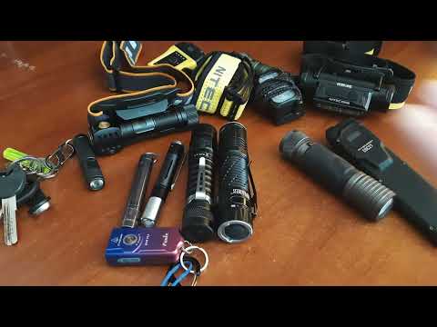 Видео: Мои фонари, личная коллекция флешоголика