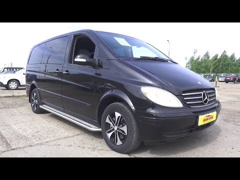 Видео: 2008 Mercedes-Benz Viano (W639) 2.2L (150). Обзор (интерьер, экстерьер, двигатель).