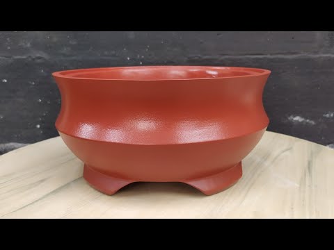 Видео: Как сделать круглый горшок для бонсай из фанерной доски
