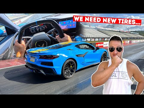 Видео: НОВЫЙ рекорд C8 ZR1 на 1/4 мили!!! МОЖЕМ ЛИ МЫ ПОБИТЬ 9,3 НА 152...