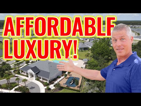Видео: Скрытая жемчужина! Доступные роскошные новые дома в Деленде, Флорида