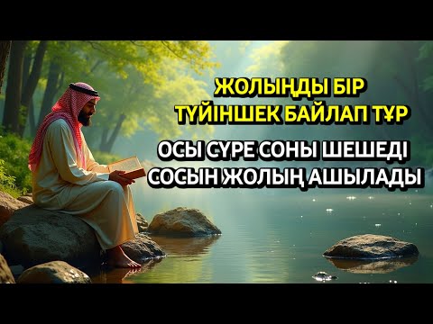 Видео: Жолыңды ашып алсаң өмірің жеңілдейді сәттіліктер көп болады 🤲
