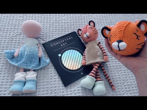 Видео: СОЗДАЮ СНЕГУРОЧКУ. Свяжем тигра? МОИ ПЛАНЫ на вязание.