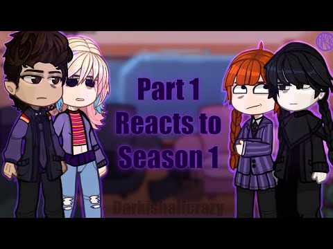 Видео: Среда, часть 1, реакция на сезон 1 | 2x | darkishalfcrazy | среда
