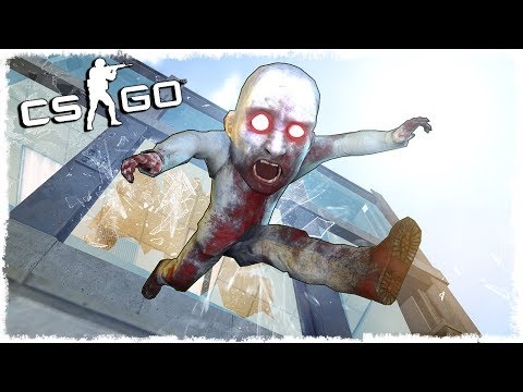 Видео: ЗОМБИ НЕУДАЧНИК ВЫВАЛИЛСЯ В ОКНО - CS:GO МАНЬЯК!!!