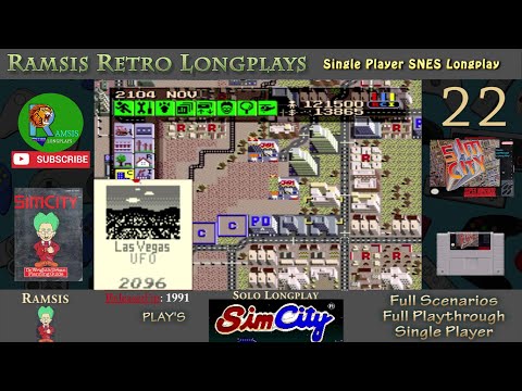 Видео: СимСити | СНЭС | 1991 | Сценарий №7 Лас-Вегас | Ретро лонгплей | Эпизод 22
