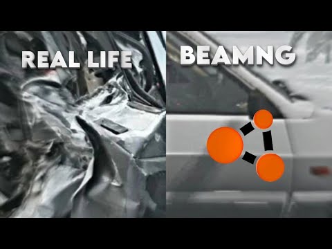Видео: Аварии на реальных событиях в BeamNG.Drive #2