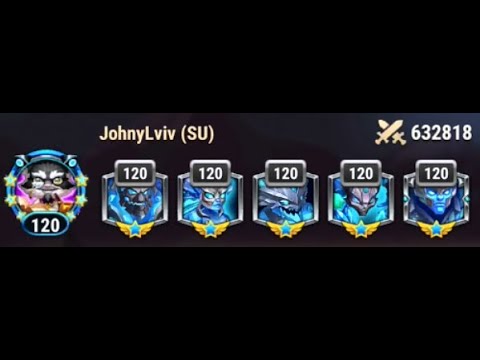 Видео: Хроники Хаоса. Мобильная. #1484. Тестируем Тидуса и разные стихии Титанов