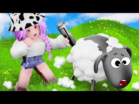 Видео: ВЕРНУЛАСЬ И БРЕЮ ОВЕЦ В РОБЛОКСЕ! Roblox Sheep LifeSledding