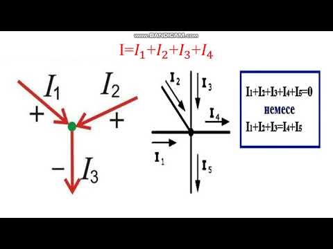 Видео: Кирхгофтың І және ІІ заңдары.  Кыркабакова Ж.К.