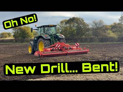 Видео: Изогнутая дрель… Полиция гонится за мной, и установка Power Harrow! C2 GT