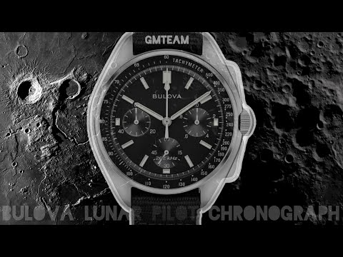 Видео: Bulova Lunar Pilot Chronograph: кварцевая альтернатива Omega Speedmaster Moonwatch | GMTEAM