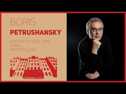 Видео: Piano / Masterclass / B. Petrushansky | Фортепиано / Мастер-класс / Б.В. Петрушанский | 2/2