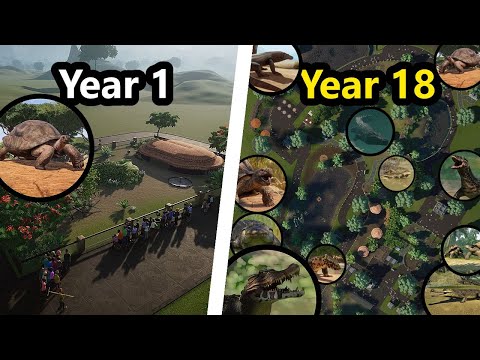 Видео: Я создал зоопарк ТОЛЬКО для рептилий в Planet Zoo | Planet Zoo