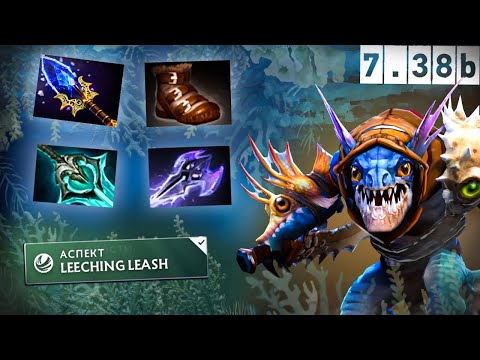 Видео: Сларк в патче 7.38B - Нью Мета! Гайд от 10 к ммр тренера Dota 2