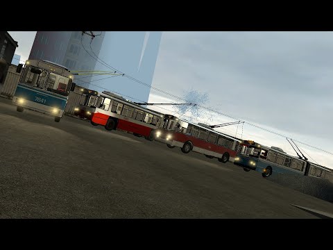 Видео: Как запустить все троллейбусы из Old Trolleybus System TUTORIAL | Garry's Mod