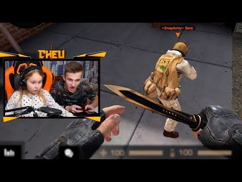 Видео: БИТВА НА НОЖАХ ПРОТИВ СЕСТРЫ В STANDOFF 2!