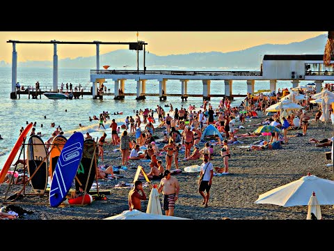 Видео: ✅️🌴20 ИЮЛЯ В АДЛЕРЕ: ПО УЛ.ЛЕНИНА ЧЕРЕЗ ЮЖНОЕ ВЗМОРЬЕ К МОРЮ. НАБЕРЕЖНАЯ АДЛЕРА С ЛУЧШИМИ МЕСТАМИ 