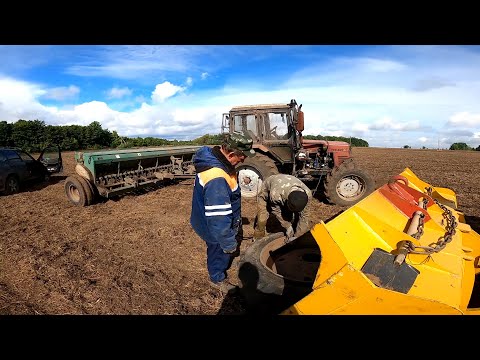 Видео: Полевой шиномонтаж! Прощаемся с ДОН 1500 Б.