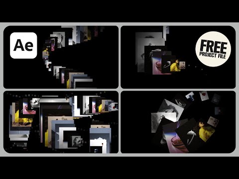 Видео: Динамическая карусельная установка | Учебное пособие по After Effects