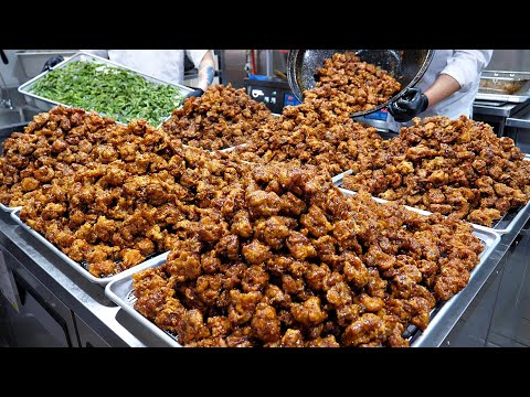 Видео: Так вкусно! Курица с приправами, жареная курица - 5 ЛУЧШИХ / Корейская уличная еда