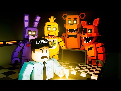 Видео: АНИМАТРОНИКИ ОКРУЖИЛИ ОХРАННИКА В ПИЦЦЕРИИ ФРЕДДИ ROBLOX FNAF COOP РОБЛОКС