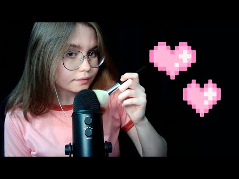 Видео: ASMR с Кисточками  и Близким Шёпотом