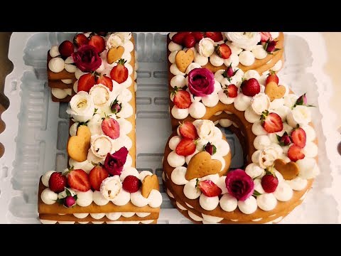 Видео: ТОРТ *МЕДОВАЯ ЦИФРА*!!!🍰 CAKE * HONEY FIGURE *!!!