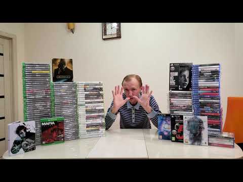Видео: Коллекция игр на дисках. XBOX, PLAYSTATION.
