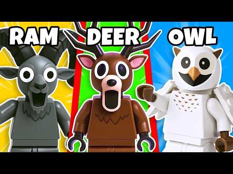 Видео: Создание 99 НОЧЕЙ В ЛЕСУ Монстров из LEGO...