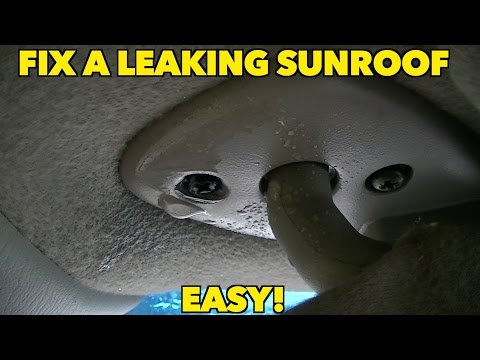 Видео: Протекает люк? Быстро и просто!