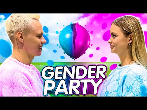 Видео: МЫ УЗНАЁМ ПОЛ РЕБЕНКА! Gender Party / Аня Ищук и Димасблог