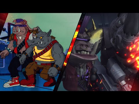 Видео: Эволюция Бибопа и Рокстеди В Мультфильмах И Кино (1987-2020) l Как Менялись Бибоп и Рокстеди