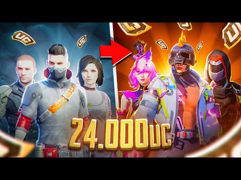 Видео: УДАЧНАЯ ПРОКАЧКА АККАУНТОВ на 24000 UC в ПУБГ МОБАЙЛ! БИТВА ПРОКАЧЕК в PUBG MOBILE! АККАУНТ РЕШАЕТ?