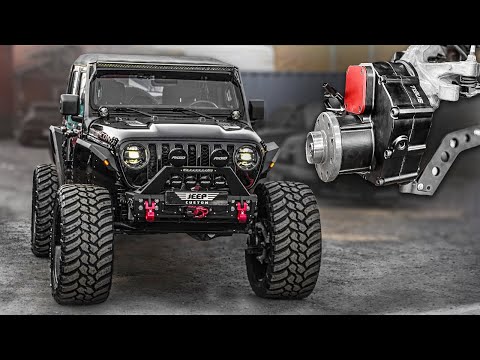 Видео: Портальные мосты и подкачка колес в Jeep Wrangler JL. Будни 46.