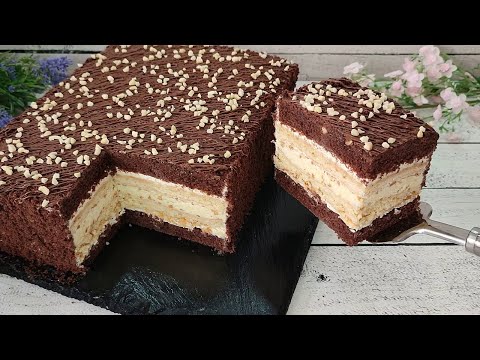 Видео: Знаменитый вкуснейший торт КРЕЩАТЫЙ ЯР! Быстрый и бюджетный вариант! Без сливок и желатина!