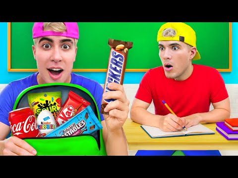 Видео: 10 СПОСОБОВ СПРЯТАТЬ КОНФЕТЫ В ШКОЛЕ !!