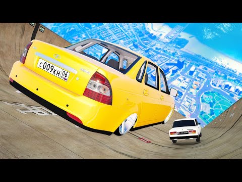 Видео: СПУСК С ГОРЫ БЕЗ ТОРМОЗОВ НА ЧИТ ТАЧКАХ В ГТА 5 МОДЫ! ОБЗОР МОДА В GTA 5!