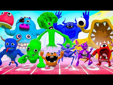 Видео: КТО САМЫЙ БЫСТРЫЙ? НОВЫЕ БОССЫ САДА БАНБАН 3 В ГАРРИС МОД! GARTEN OF BANBAN 3 В Garry`s Mod!