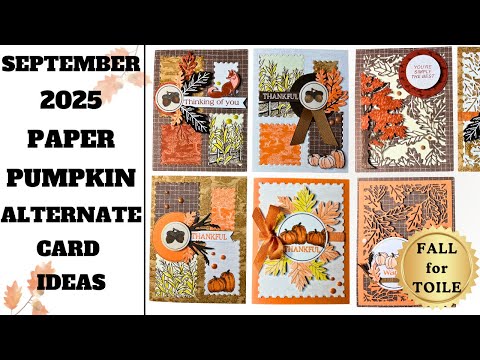 Видео: Идеи альтернативных открыток с тыквой из бумаги на сентябрь 2025 г.