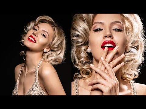 Видео: Современный макияж Мэрлин Монро