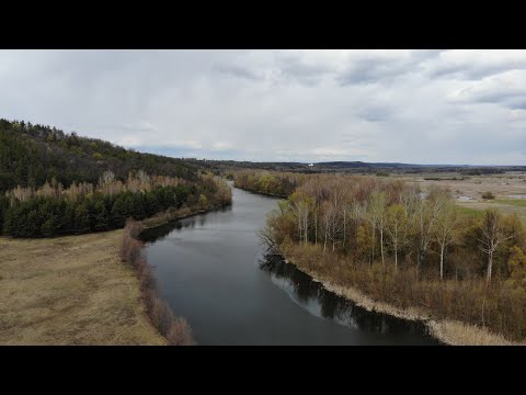 Видео: Сумская область, Лебединский р-н, с. Пристайлово, р. Псел (Full HD)