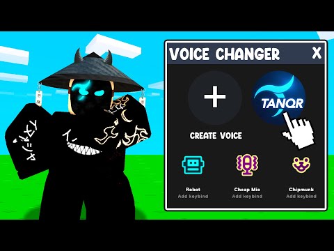Видео: Я обманул их с помощью голосового чейнджера «TANQR» в Roblox Bedwars.