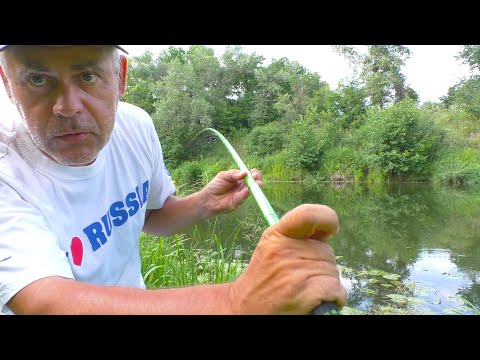 Видео: СЛОМАЛ УДОЧКУ ! Рыбалка на поплавок в июле на речке.