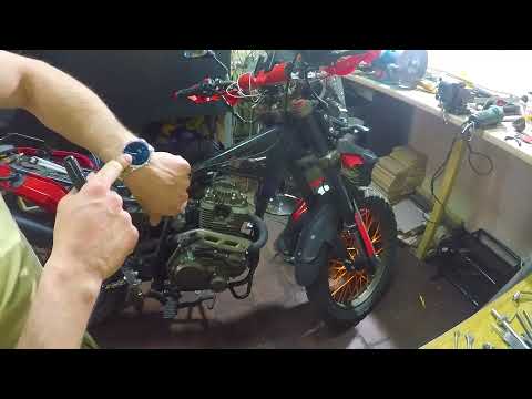 Видео: Регулировка капанов на мотоцикле.Fireguard-250/Trail 250/X-tail-250