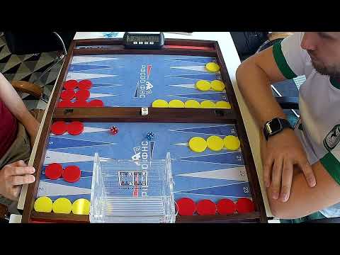 Видео: Короткие нарды С.Петухов - А.Фатыхов (Кубок городов 2023)