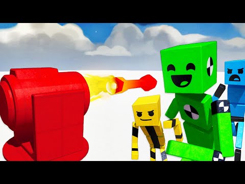 Видео: Fun with Ragdolls: Безумные и Приятные Действия - Серия 19