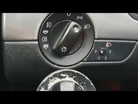 Видео: переключатель света audi как поменять а4b6 . регулятор. корпус переключателя освещения