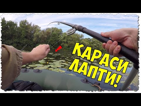 Видео: 🔥ВОТ ЭТО ЛАПТИ!!! Рыбалка на удочку (поплавок) / Уха с карася🔥